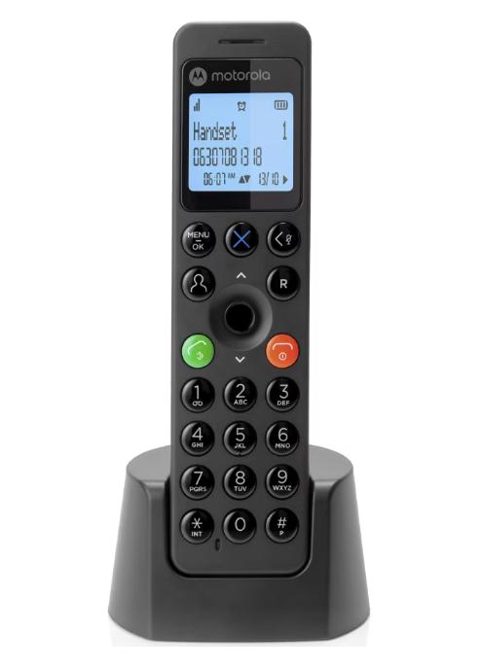 Telefon fara fir Motorola DOT201, Negru