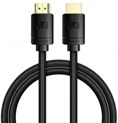 Cablu Baseus CAKGQ-J01, HDMI - HDMI, 2.1, 8K, 1m (Negru)
