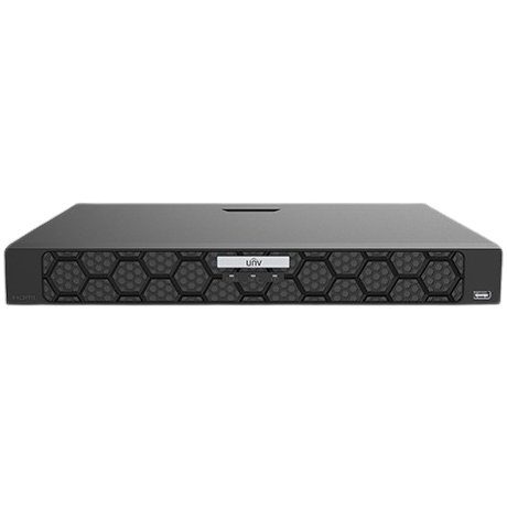 NVR 16 canale Uniview NVR502-16B, 4K, 16MP, 2xSATA, Alarma I/O, VCA