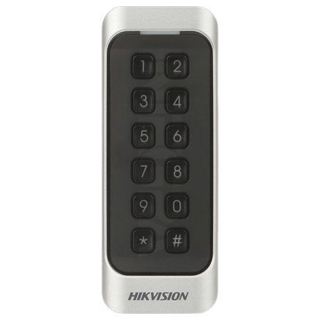 Cititor card HIKVISION DS-K1107AMK, MIFARE 13.56MHz cu tastatura integrata, 32bit