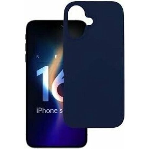 Husa de protectie 3mk Silicone Case Dark Military Grade pentru iPhone 16 Plus, Negru
