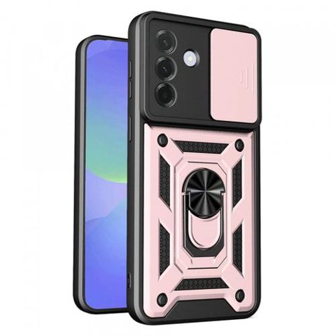 Husa pentru Samsung Galaxy A37 5G, Techsuit, CamShield, Roz Aurie