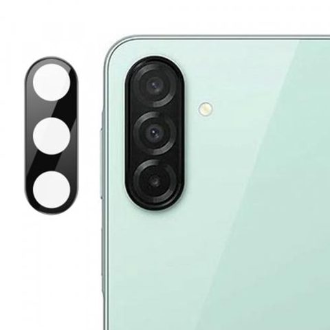 Folie de protectie Camera Spate Techsuit pentru Samsung Galaxy A26 A266, Sticla Securizata, Neagra