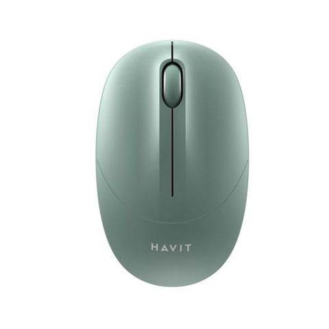 Mouse HAVIT MS54GT, Wireless 2.4 Ghz, 1600DPI (Verde)