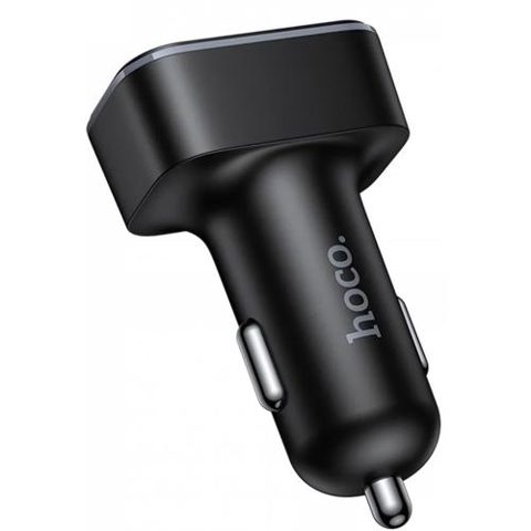 Incarcator Auto HOCO Z63, 42W, 3A, 2 x USB-A - 2 x USB-C (Negru)