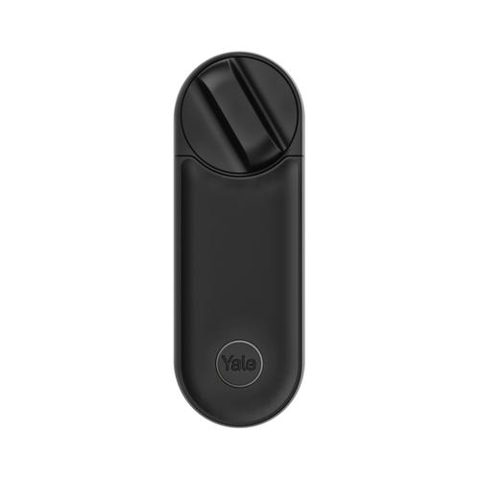 Incuietoarea inteligenta Yale Linus L2, Gen 2.0, Maner rotativ, Control aplicatie, Senzor magnetic (Negru)