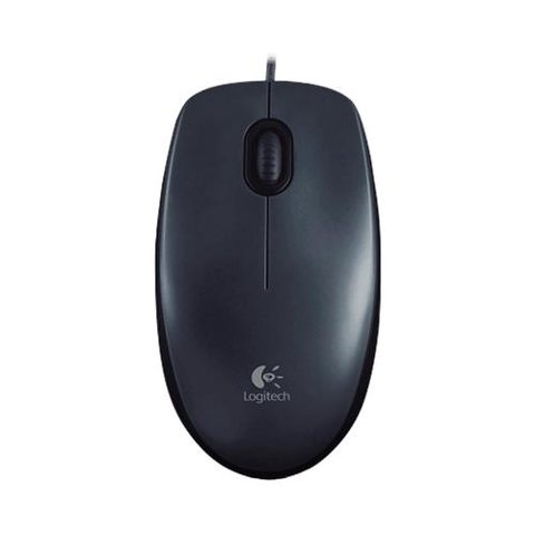 Mouse cu fir LOGITECH M100 910-006652, USB, 1000 DPI (Negru)