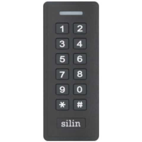 Cititor de proximitate EM/HID/Mifare Silin SK2-RX cu tastatura iluminata, IP66