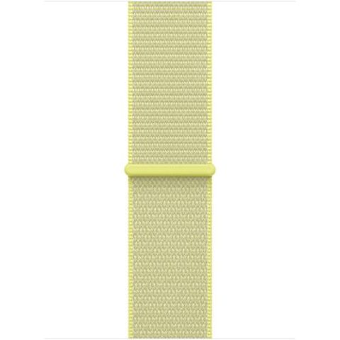 Curea Smartwatch Apple MFF94ZM/A pentru Watch 40mm, Sport Loop (Galben)