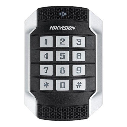 Cititor de proximitate MIFARE HIKVISION DS-K1104MK, 13.56Mhz cu tastatura integrata, seria PRO