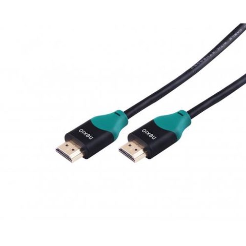 Cablu HDMI, V2.0, tata-tata, 4K@60hz, 1080P, High Speed Ethernet, contacte aurite, 1m, Nexio NX-VN-HD40-1M