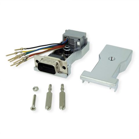Adaptor serial DB9 la RJ45 T-M, 12.03.7524
