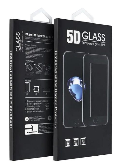 Folie de protectie Ecran OEM pentru Samsung Galaxy S25 Ultra S938, Sticla Securizata, Full Glue, 5D, Neagra