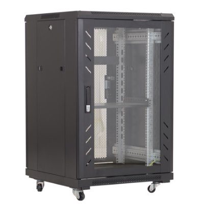 Rack podea 27U 19" ASYTECH Networking ASY-27U-6080E, 600x800mm, negru