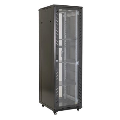 Rack podea 37U 19" ASYTECH Networking ASY-37U-6060E, 600x600mm, negru