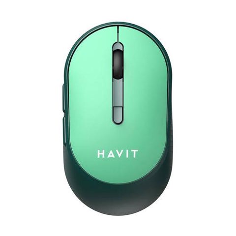 Mouse Wireless Havit ms78gt, universal, 3200dpi (Verde)