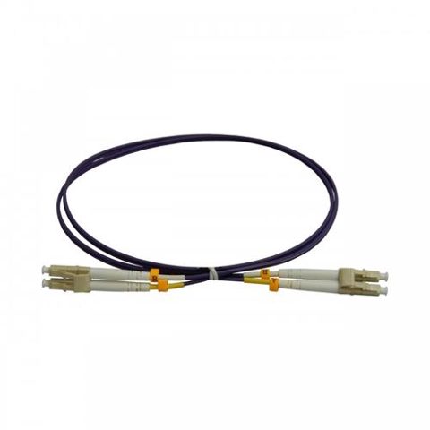 Patchcord FO LC/PC-LC/PC EMTEX, MM OM4 50/125, manta LSZH 3.0mm, duplex 1m