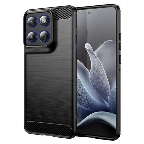 Husa pentru Motorola Edge 70, Techsuit, Carbon, Neagra