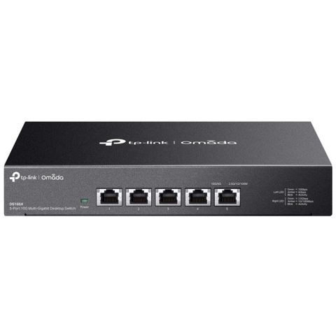 Omada 5-Port 10G MultiGigabit Desktop Sw TP-LINK DS105X