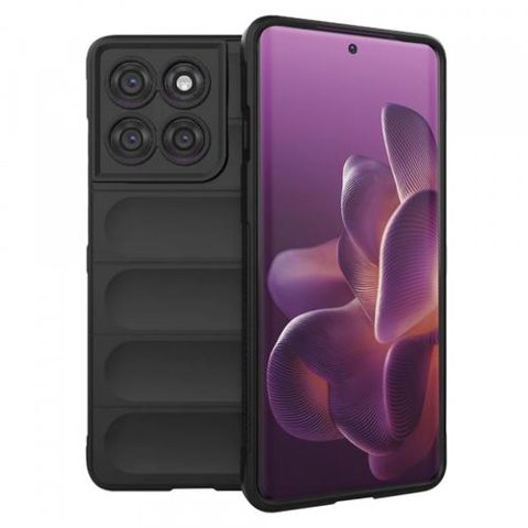 Husa pentru Motorola Edge 60 Pro, Techsuit, Magic Shield, Neagra