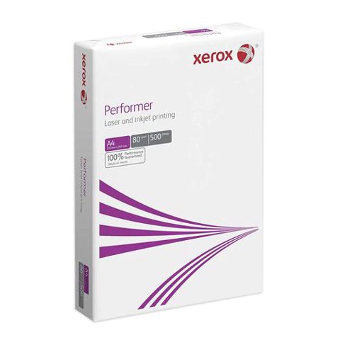 Hartie copiator Xerox Performer A4, 80g/mp, 500 coli