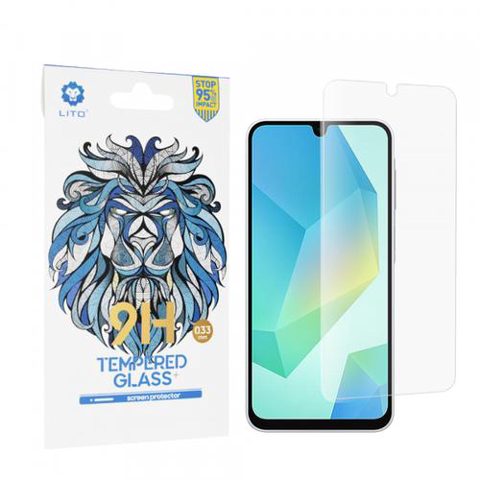 Folie de protectie Ecran Lito Classic pentru Samsung Galaxy A16 5G A166 / A16 4G A165, Sticla Securizata, Full Glue, 2.5D