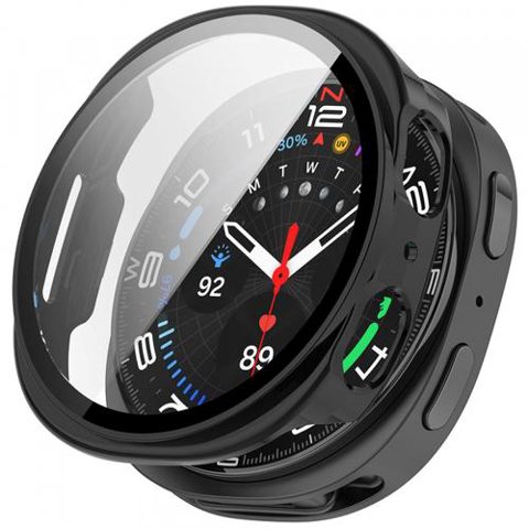 Husa Techsuit Defense360 Pro pentru Samsung Galaxy Watch8 44mm (Negru mat)