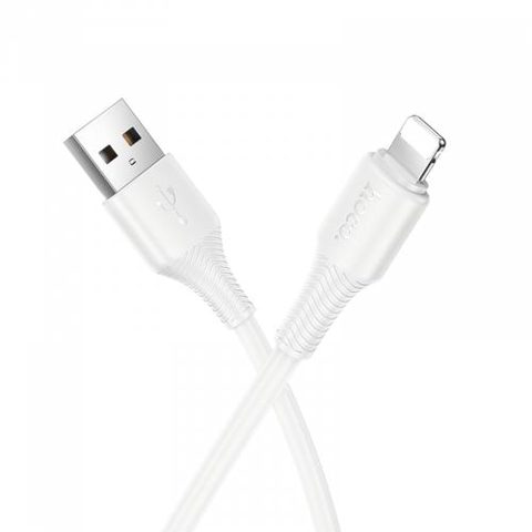 Cablu Date si Incarcare USB-A - Lightning HOCO X120, 18W, 1m, Alb