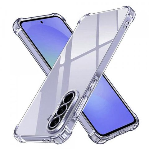 Husa pentru Samsung Galaxy A36 A366, Techsuit, Shockproof Clear, Transparenta