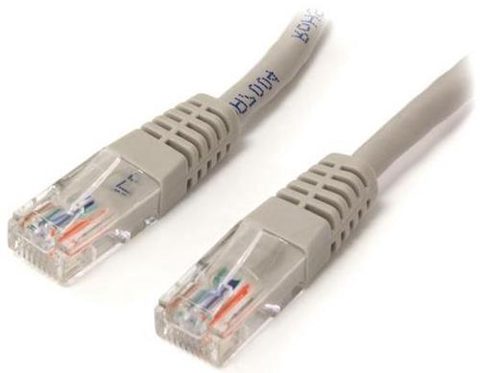 Cablu UTP Spacer SP-PT-CAT5-1M, Patch cord, CAT.5e, 1m (Gri)
