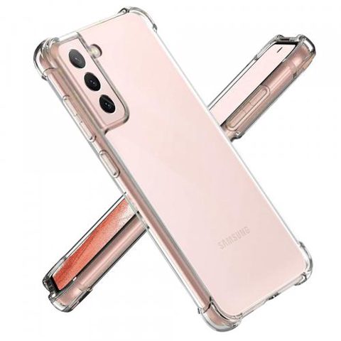 Husa pentru Samsung Galaxy S21 5G G991, Techsuit, Shockproof Clear, Transparenta