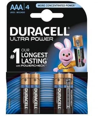 Set 4 baterii DuraCell TurboMax BA000276, AAA