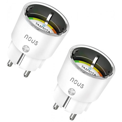 Set 2 Prize Inteligente WiFi NOUS A1T, 16A - Tasmota 5907772033685