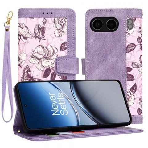 Husa pentru OnePlus Nord 4, Techsuit, FlipCraft, Mov