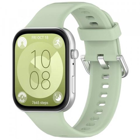 Curea Techsuit W061 pentru Huawei Watch Fit 4 Pro / Watch Fit 4 / Watch Fit 3, Verde