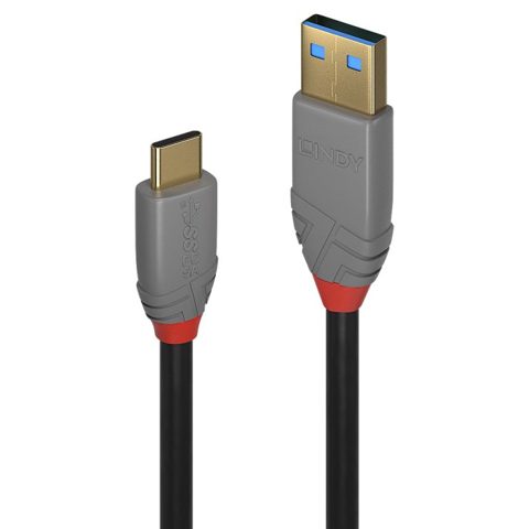 Cablu USB 3.2-A la tip C 5A/100W PD Anthra Line T-T 2m, Lindy L36913