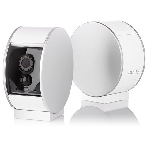 Camera de supraveghere video Somfy 2401507 Indoor Camera 2MP, LED IR, microfon, difuzor, WiFi