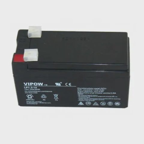 Acumulator stationar, plumb acid, sigilat, VRLA, 12V 1.3Ah