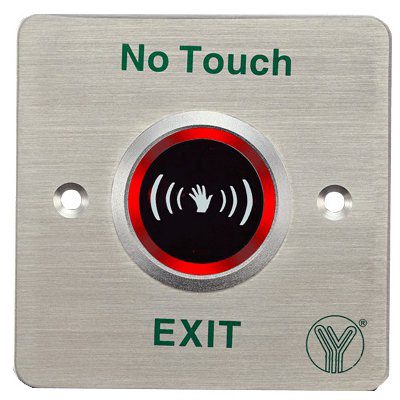 Buton de iesire incastrabil, fara atingere, cu infrarosu ISK-841C
