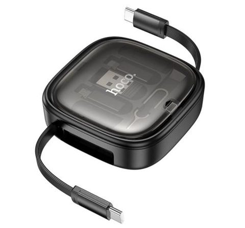 Cablu Date si Incarcare USB-C - USB-C HOCO U140, 60W, 0.95m, Negru