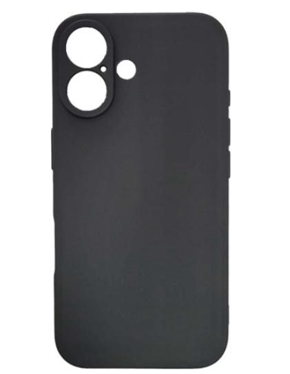 Protectie pentru spate Spacer SPPC-AP-IP16-TPU pentru Iphone 16, Negru