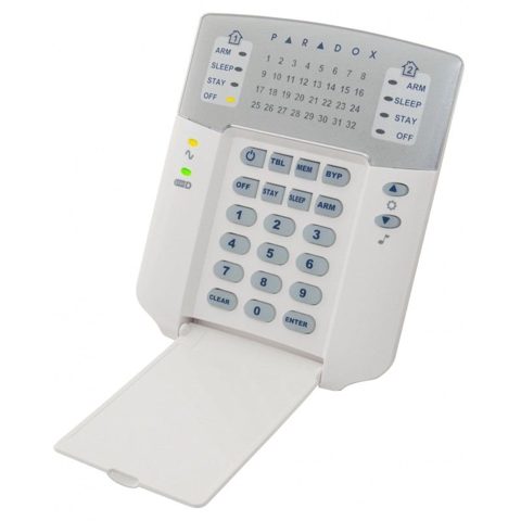 Tastatura 32 zone LED Paradox K32LED / K32+ pentru centralele din seriile SP si MG, Stay D