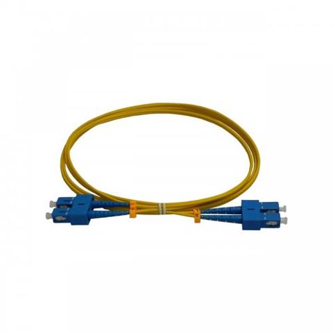 Patchcord FO SC/PC-SC/PC Emtex, SM OS2 9/125, manta LSZH 3.0mm, duplex 2m