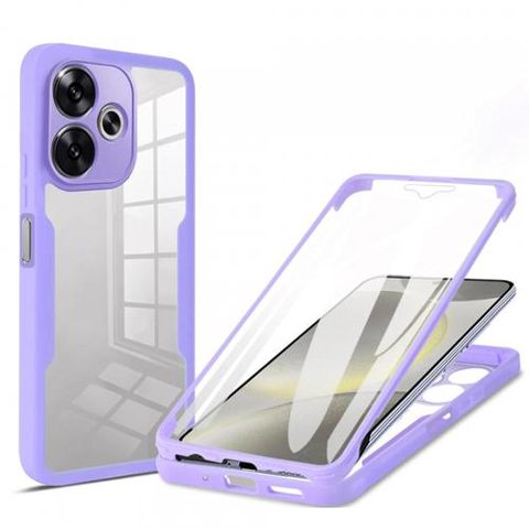 Husa Techsuit ColorVerse 360 pentru Poco F6, Mov
