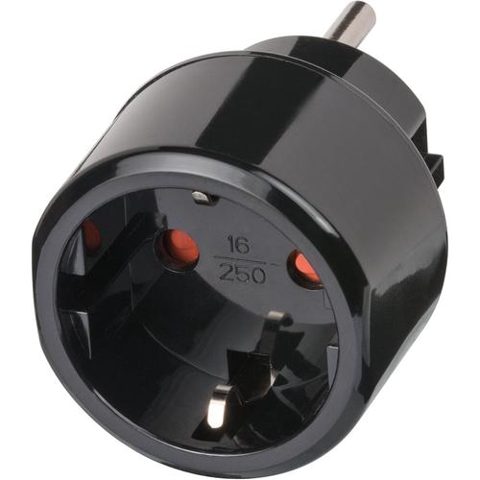 Adaptor priza de voiaj EU-SUA/JAP, protectie copii, impamantare, Brennenstuhl