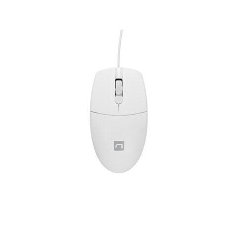 Mouse Natec Ruff 2, 1000 DPI, Alb