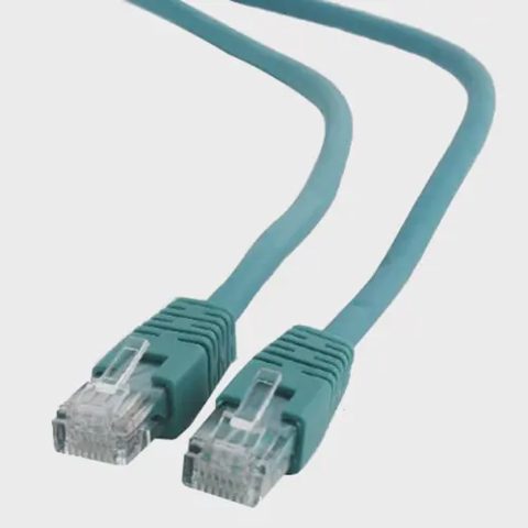 Cablu UTP GEMBIRD Cat6, cupru-aluminiu, 0.25 m, verde, AWG26, PP6U-0.25M/G