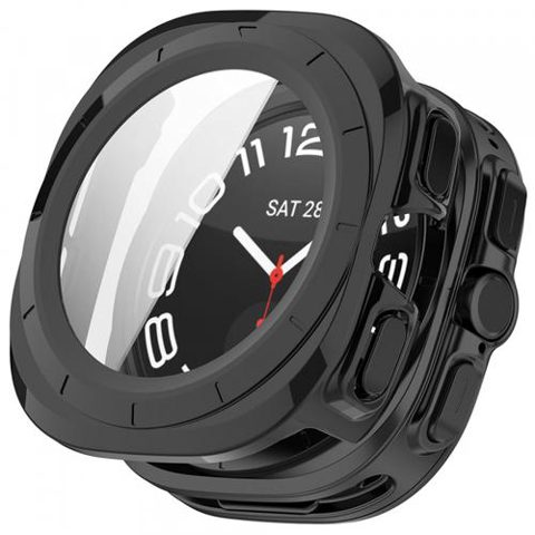 Husa pentru Samsung Galaxy Watch Ultra2, Techsuit, Defense360 Pro, Neagra