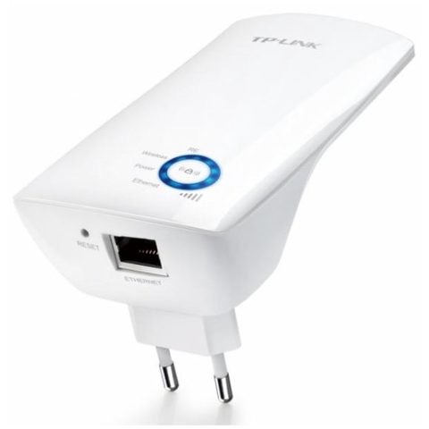 Wireless Range Extender TP-link TL-WA850RE, N300, Wall Plugged, 2.4GHz, 2 antene interne, 1 port LAN/WAN