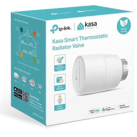 Termostat smart wireless pentru calorifer TP-LINK SMART RADIATOR THERMOSTAT KE100